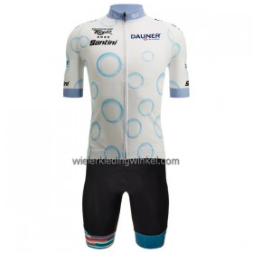 Set Fietsshirt + Korte Koersbroek 2022 Deutschland Tour Version Wit